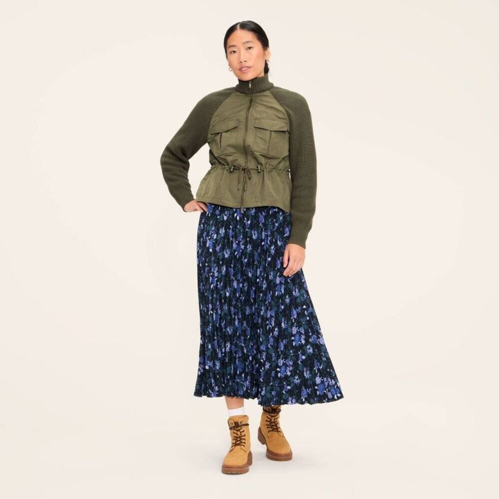 Women's Zip-Up Jacket - Woolrich Green XXS